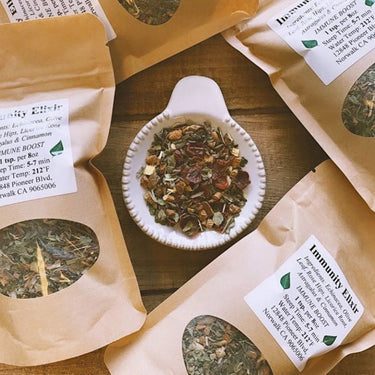 Immunity Elixir : allergies, colds, flu Zen's Tea House